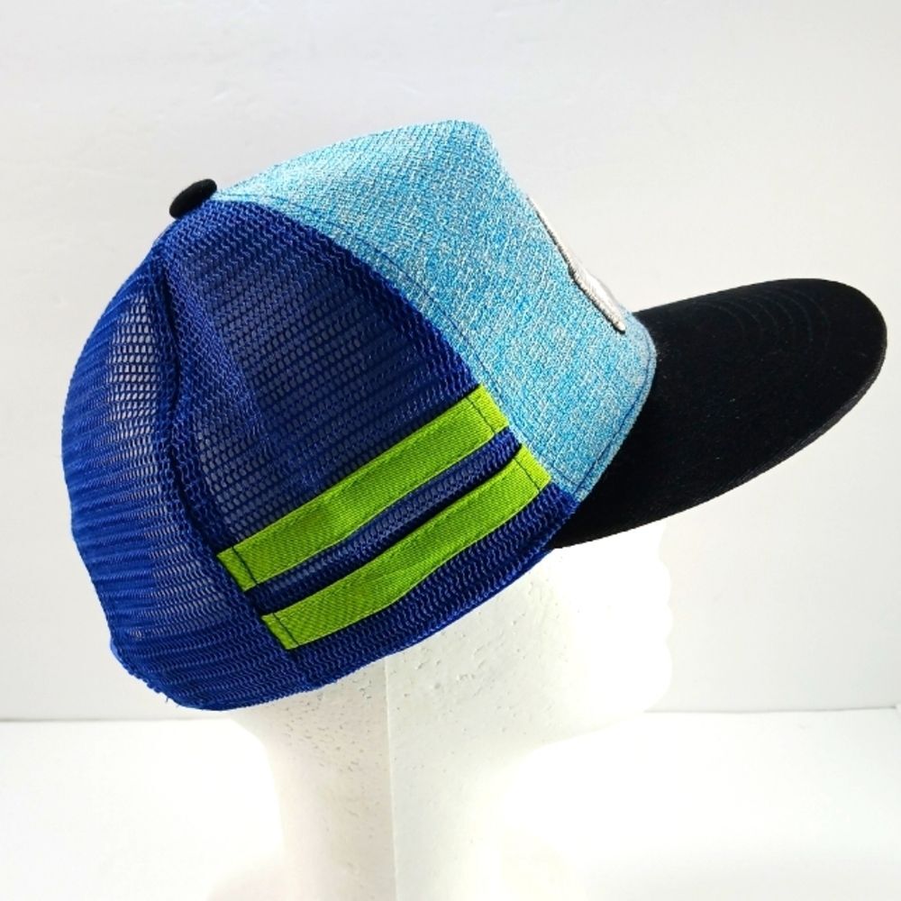 NWOT Quicksilver Trucker Mens OS Colorblock Branded............................. - Picture 5 of 9
